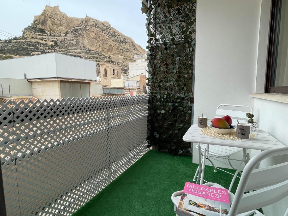 Piso En Primera Linea Con Vistas Al Castillo Alicante Eksteriør bilde