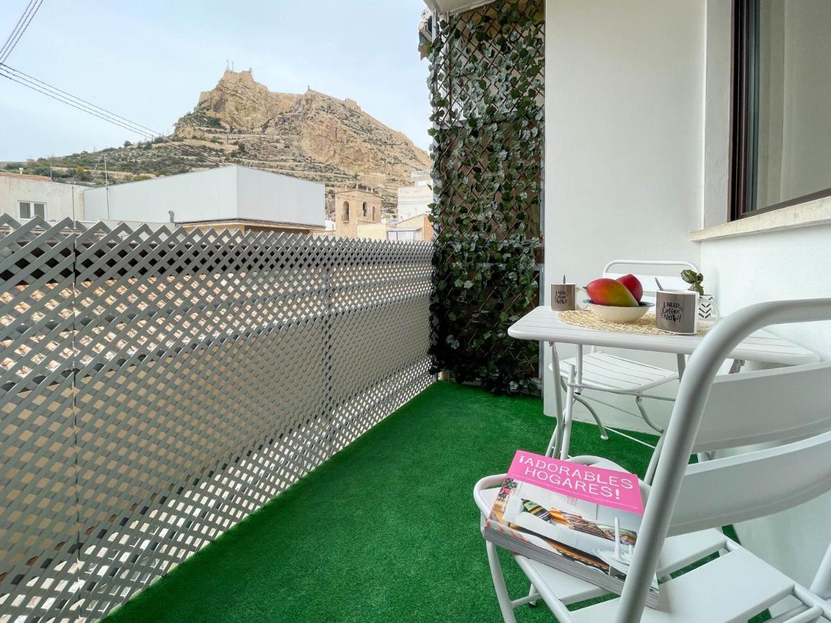Piso En Primera Linea Con Vistas Al Castillo Alicante Eksteriør bilde