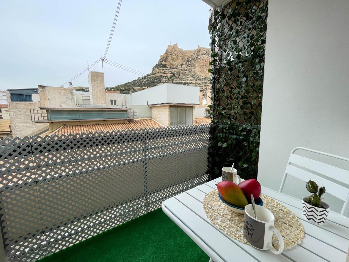 Piso En Primera Linea Con Vistas Al Castillo Alicante Eksteriør bilde