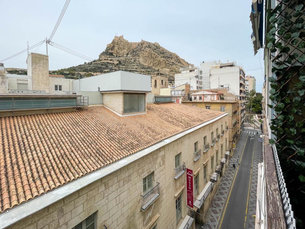 Piso En Primera Linea Con Vistas Al Castillo Alicante Eksteriør bilde