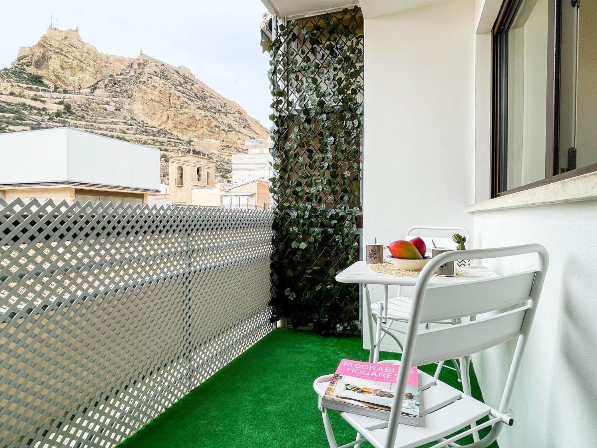 Piso En Primera Linea Con Vistas Al Castillo Alicante Eksteriør bilde